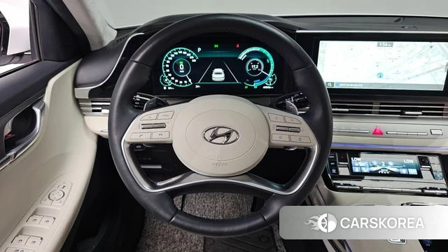 Hyundai The New Grandeur IG Hybrid 2022 Белый из Кореи, фото 3
