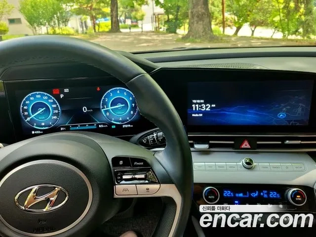 Hyundai Avante (CN7) 2020 Серый из Кореи, фото 3