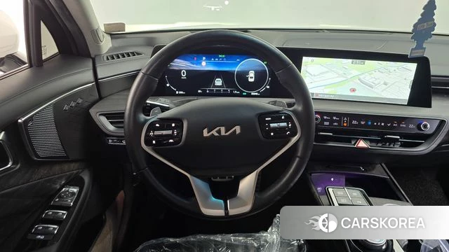 Kia K8 Hybrid 2022 Белый из Кореи, фото 3