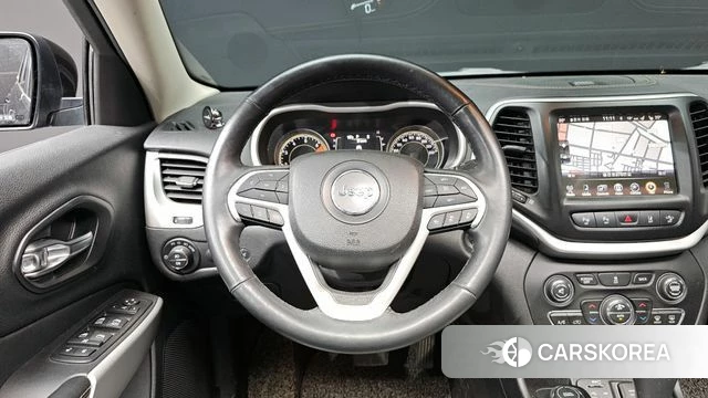 Jeep Cherokee (KL) 2018 Черный из Кореи, фото 3