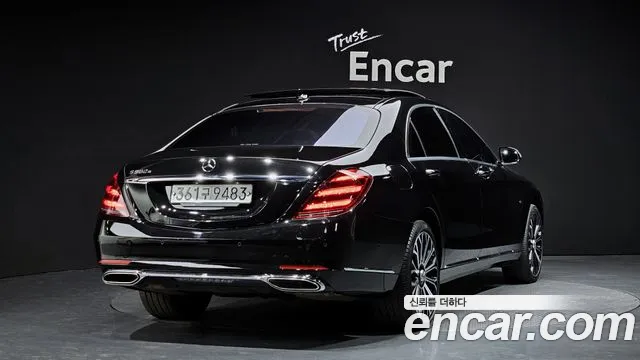 Mercedes-Benz S-Class W222 2020 Черный из Кореи, фото 3