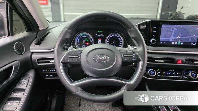 Hyundai Sonata Hybrid (DN8) 2022 Черный из Кореи, фото 3