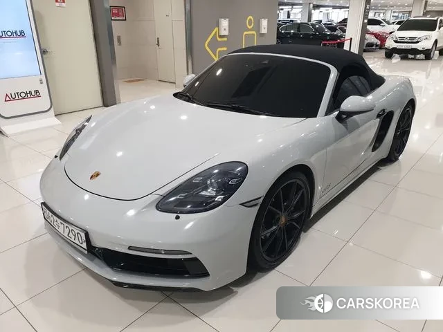 Porsche 718 Boxster 2019 Серый из Кореи, фото 3
