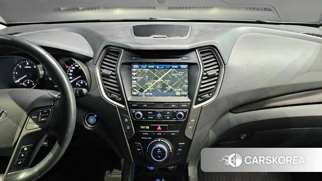 Hyundai Santa Fe The Prime 2018 Синий из Кореи, фото 3