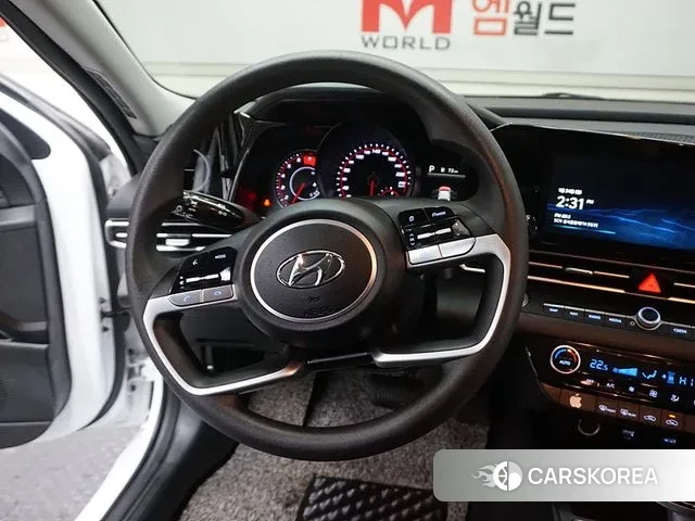 Hyundai Avante (CN7) 2023 Белый из Кореи, фото 3