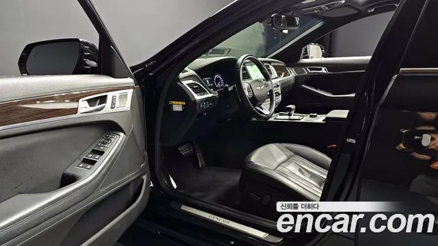 Genesis G80 2018 Черный из Кореи, фото 3
