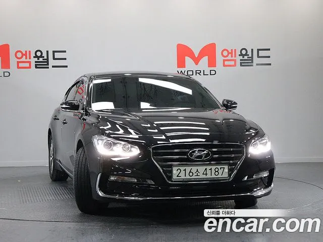 Hyundai Grandeur IG 2018 Черный из Кореи, фото 3