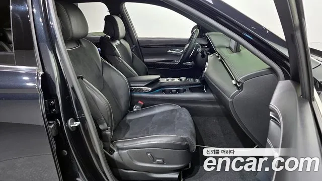 Genesis GV70 2021 Черный из Кореи, фото 3