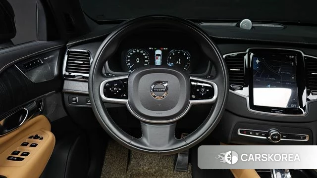 Volvo XC90 second Generation 2021 Черный из Кореи, фото 3