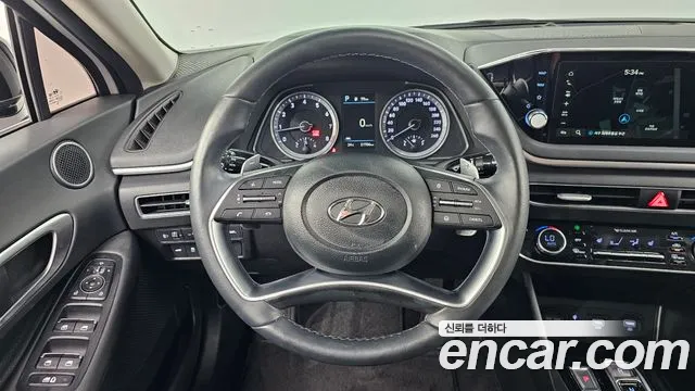 Hyundai Sonata (DN8) 2021 Белый из Кореи, фото 3