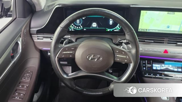 Hyundai The New Grandeur IG Hybrid 2020 Черный из Кореи, фото 3