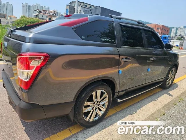 Ssangyong Rexton Sports 2018 Серый из Кореи, фото 3