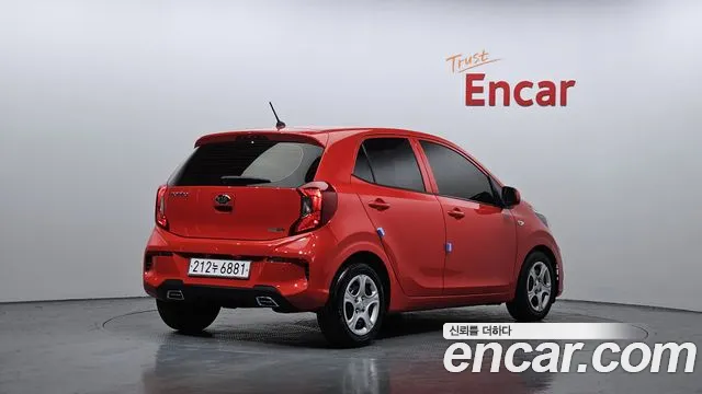 Kia Morning Urban (JA) 2020 Красный из Кореи, фото 3