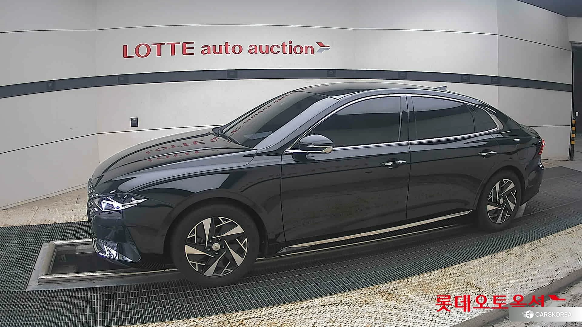 Hyundai Grandeur Hybrid 2021 Midnight Black из Кореи, фото 3