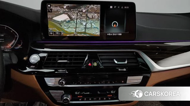BMW 5 Series (G30) 2021 Черный из Кореи, фото 3