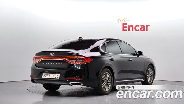 Hyundai Grandeur IG 2018 Черный из Кореи, фото 3
