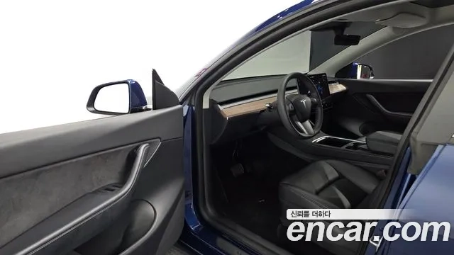 Tesla Model Y 2022 Синий из Кореи, фото 3