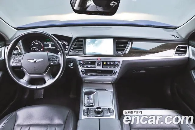 Genesis G80 2019 Синий из Кореи, фото 3
