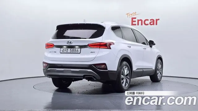 Hyundai Santa Fe TM 2019 Белый из Кореи, фото 3