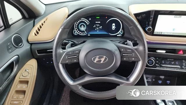 Hyundai Sonata (DN8) 2021 Белый из Кореи, фото 3