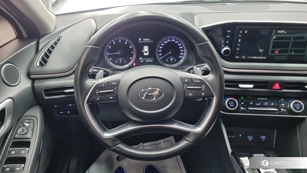 Hyundai Sonata (DN8) 2022 Белый из Кореи, фото 3