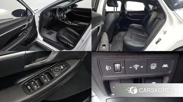 Hyundai Sonata Hybrid (DN8) 2021 Белый из Кореи, фото 3