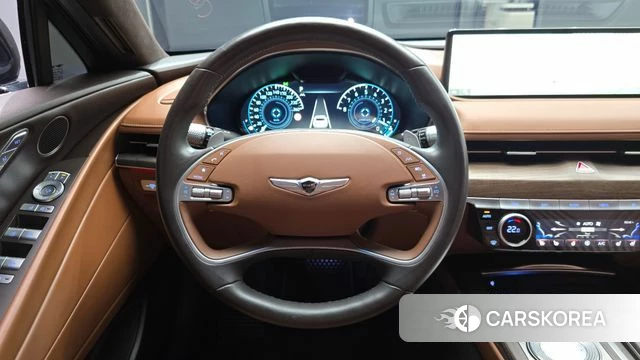 Genesis G80 (RG3) 2022 Черный из Кореи, фото 3