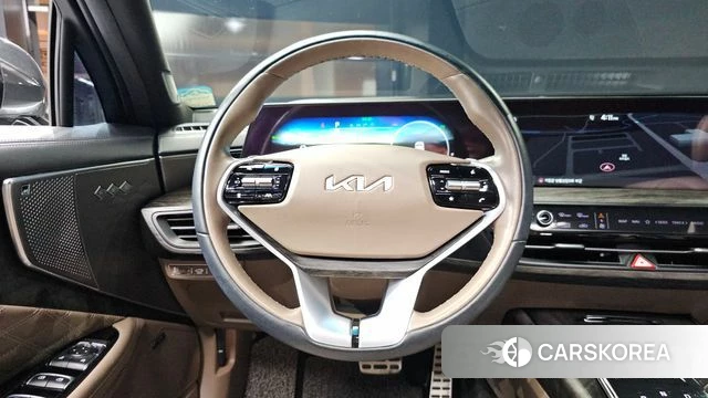 Kia K8 Hybrid 2021 Серый из Кореи, фото 3