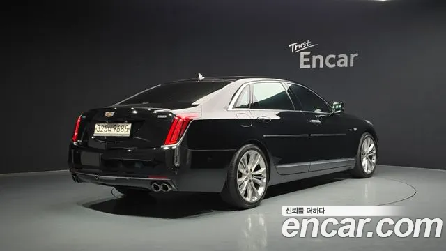 Cadillac CT6 2018 Черный из Кореи, фото 3