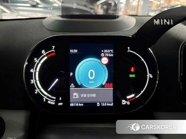 Mini Cooper S Countryman 2022 Небесно-голубой из Кореи, фото 3