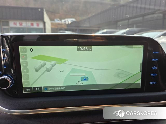 Hyundai Sonata (DN8) 2021 Серебристо-серый из Кореи, фото 3