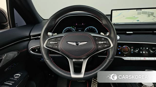 Genesis GV70 2023 Синий из Кореи, фото 3