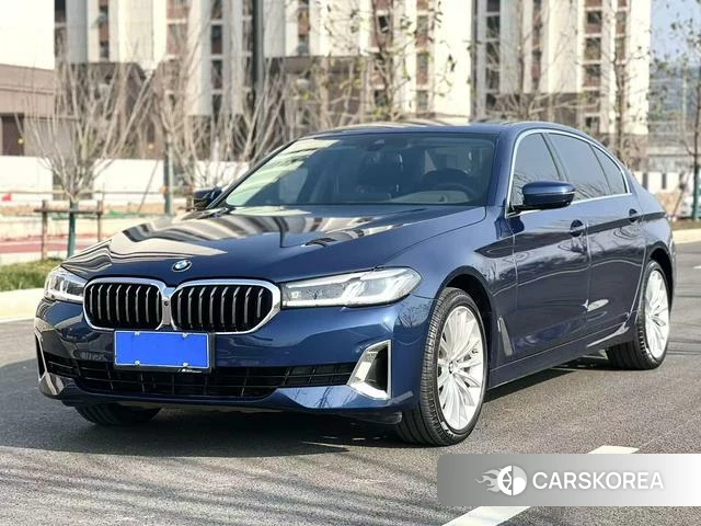 BMW 5 series 2021 Синий из Китая, фото 3
