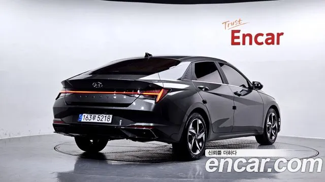 Hyundai Avante (CN7) 2020 Серый из Кореи, фото 3