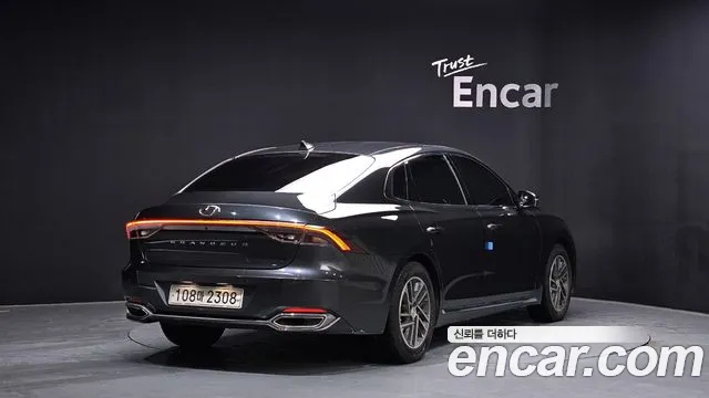 Hyundai The New Grandeur IG 2020 Серый из Кореи, фото 3