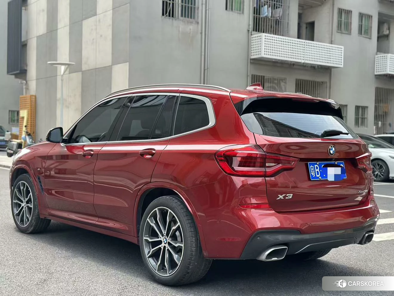 BMW X3 2021 Красный из Китая, фото 3