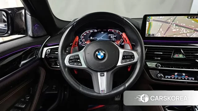 BMW 5 Series (G30) 2023 Черный из Кореи, фото 3