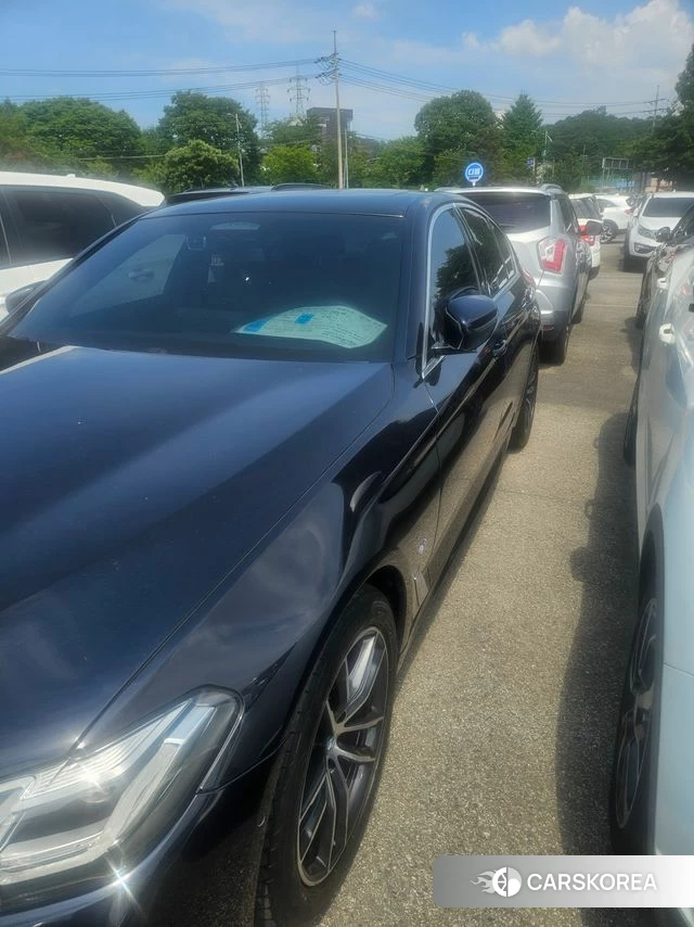 BMW 5 Series (G30) 2021 Черный из Кореи, фото 3