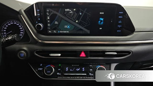 Hyundai Sonata Hybrid (DN8) 2021 Белый из Кореи, фото 3