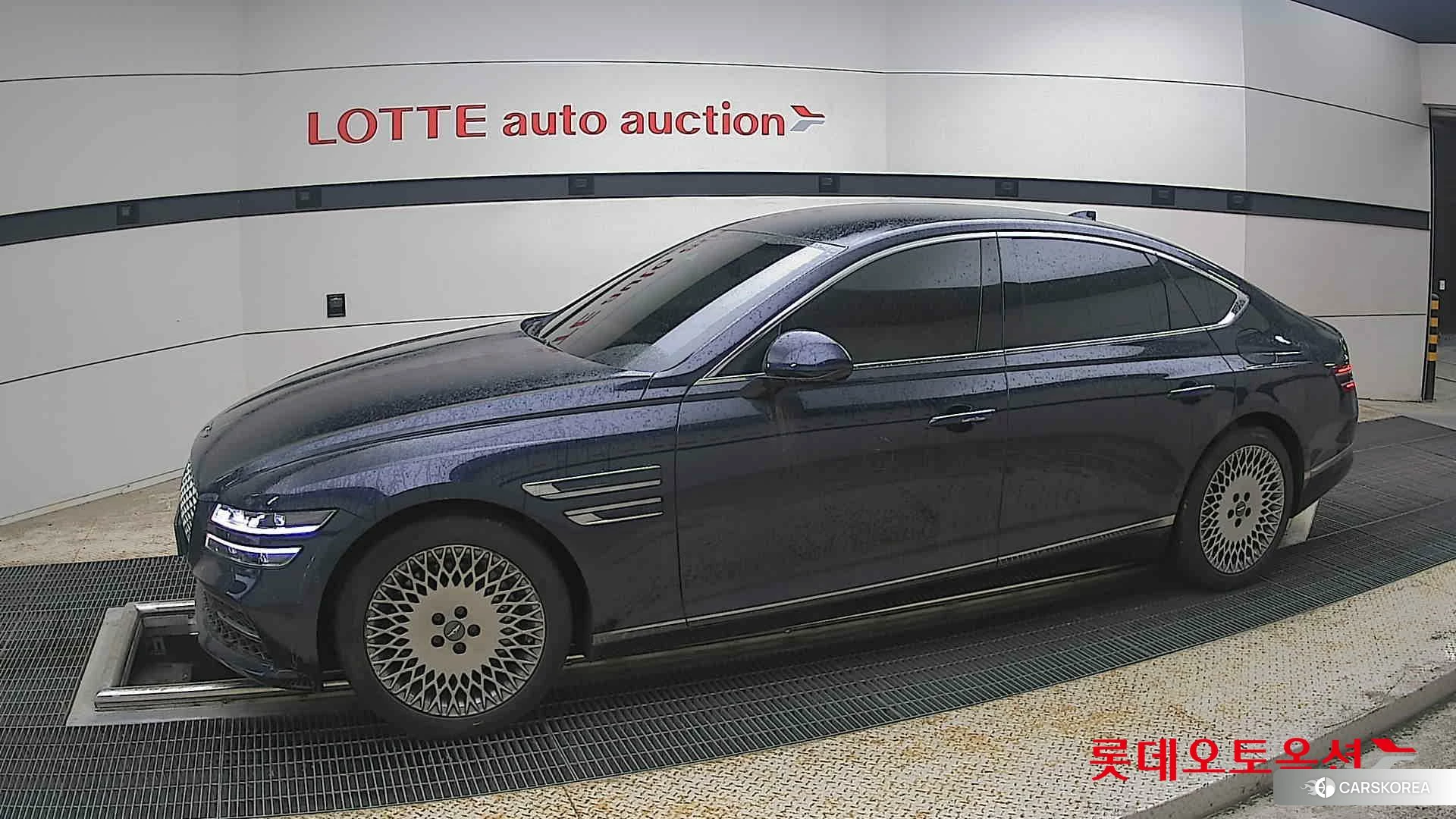Hyundai G80 2023 Capri Blue из Кореи, фото 3