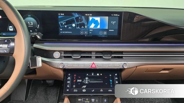 Hyundai Grandeur Hybrid (GN7) 2023 Черный из Кореи, фото 3