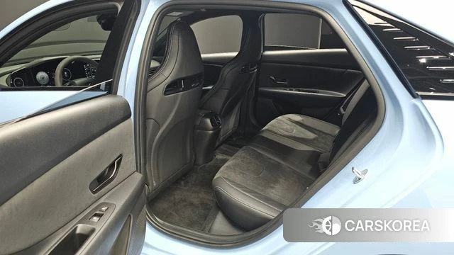 Hyundai Avante (CN7) 2022 Небесно-голубой из Кореи, фото 3