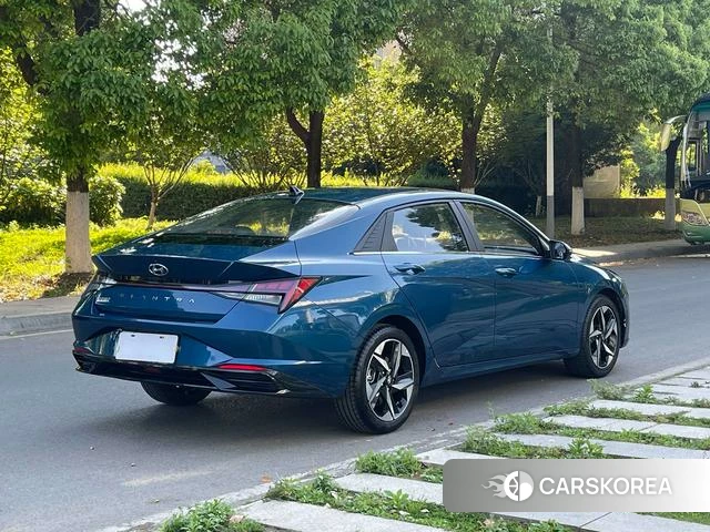 Hyundai Elantra 2022 Синий из Китая, фото 3