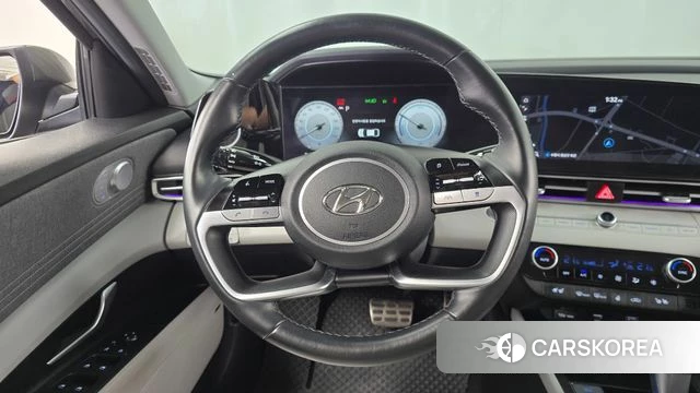Hyundai Avante Hybrid (CN7) 2020 Серый из Кореи, фото 3