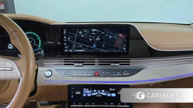 Hyundai The New Grandeur IG Hybrid 2020 Белый из Кореи, фото 3