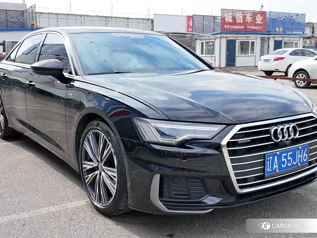 Audi A6L 2021 Черный из Китая, фото 3