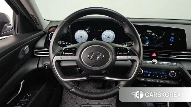 Hyundai Avante Hybrid (CN7) 2021 Серый из Кореи, фото 3