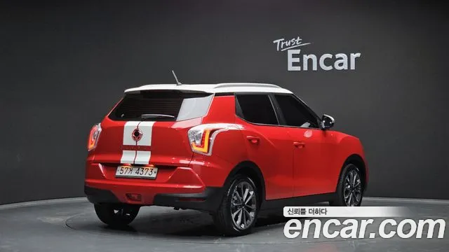 Ssangyong Tivoli Armor 2018 Красный из Кореи, фото 3