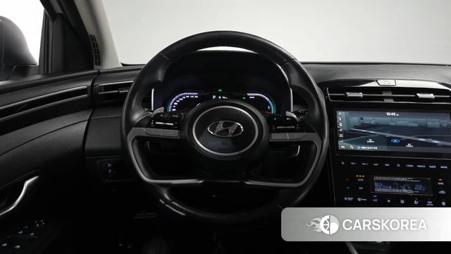 Hyundai Tucson Hybrid (NX4) 2021 Белый из Кореи, фото 3