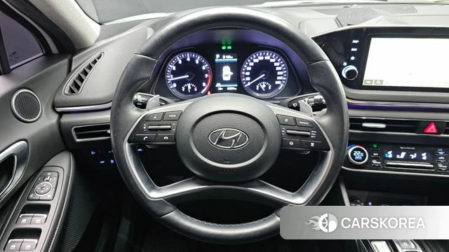 Hyundai Sonata (DN8) 2021 Белый из Кореи, фото 3